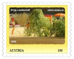 Briefmarke 2008 Erste Landschaft € 1,00