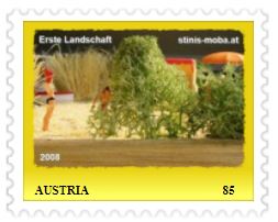 Briefmarke 2008 Erste Landschaft € 0,85