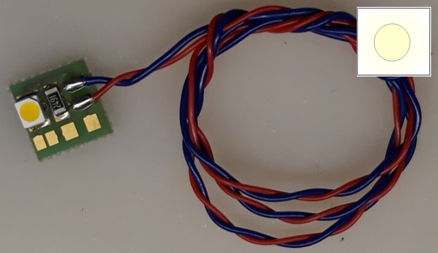 LED-Print, warmwei&szlig;, 8-18 VDC Gleichspannung