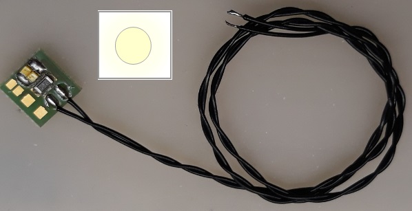 LED-Print, warmwei&szlig;, 14-20 VAC Wechselspannung