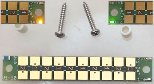 Verteiler lötbar mit Statusanzeige
